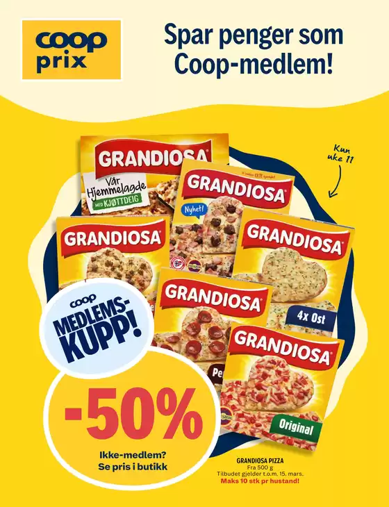 Coop Prix-katalog i Tromsdalen | Attraktive spesialtilbud for alle | 2026-03-09T00:00:00.000Z - 2026-03-15T00:00:00.000Z