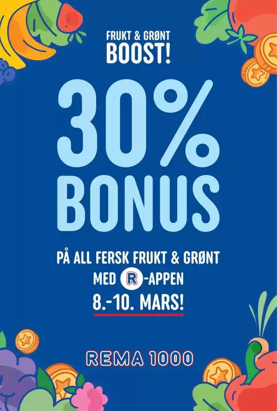 Rema 1000-katalog i Ålesund | Eksklusive tilbud og kupp | 2026-03-08T00:00:00.000Z - 2026-03-10T00:00:00.000Z