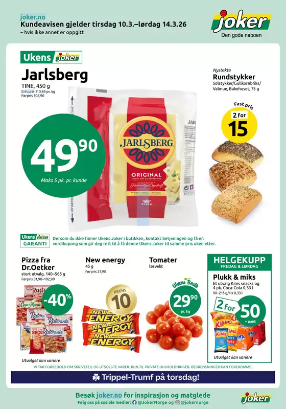 Joker-katalog i Ålesund | Joker Kundeavis | 2026-03-10T00:00:00.000Z - 2026-03-14T00:00:00.000Z
