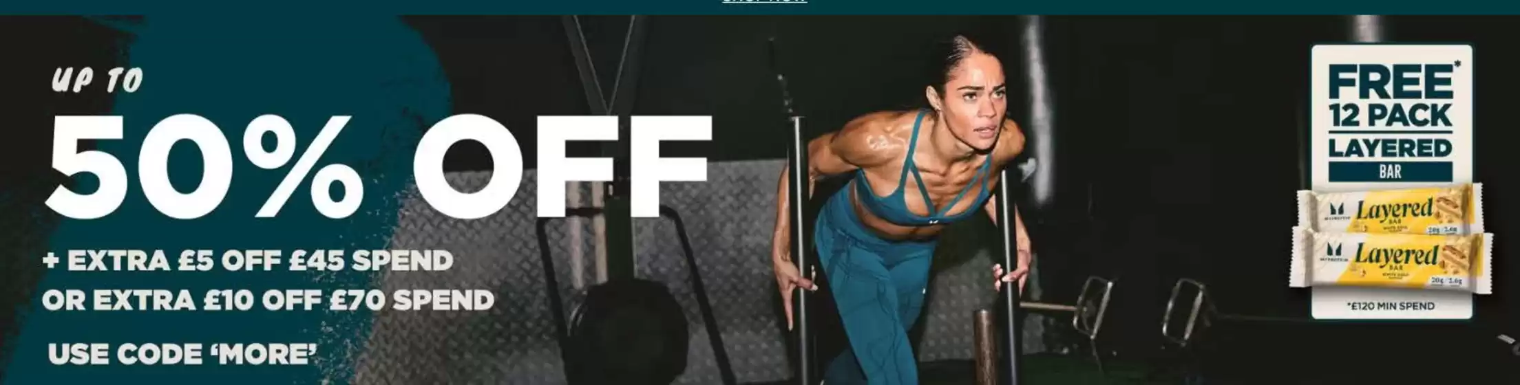 Myprotein International-katalog i Skudeneshavn | Up to 50% off + extra code 'MORE' | 2026-03-09T00:00:00.000Z - 2026-03-22T00:00:00.000Z