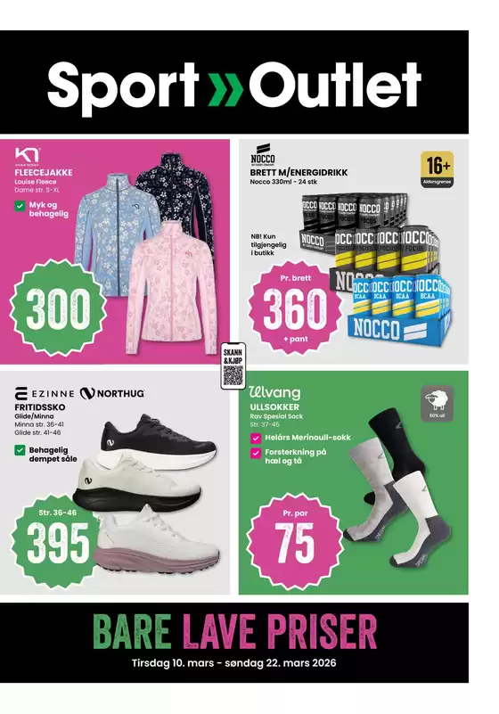 Sport Outlet-katalog i Mysen | Rabatter og kampanjer | 2026-03-10T00:00:00.000Z - 2026-03-22T00:00:00.000Z