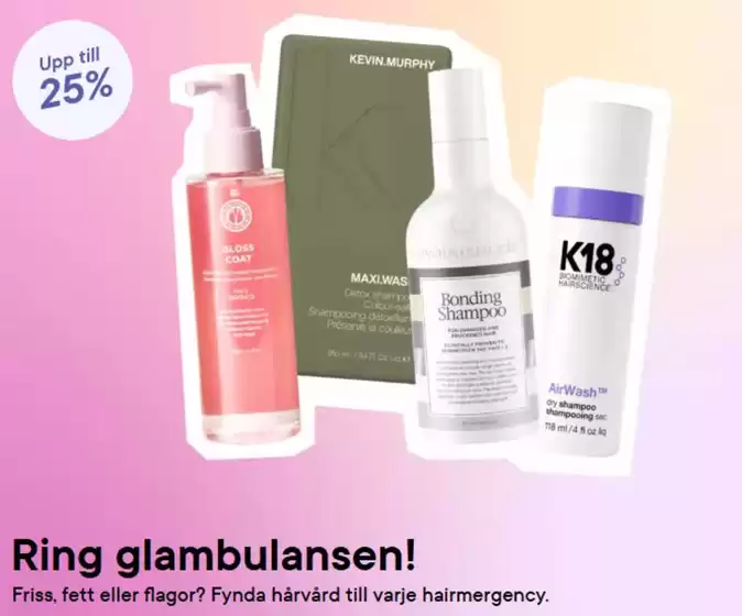 Lyko-katalog i Fredrikstad | Upp till 25% hårvård | 2026-03-10T00:00:00.000Z - 2026-03-18T00:00:00.000Z
