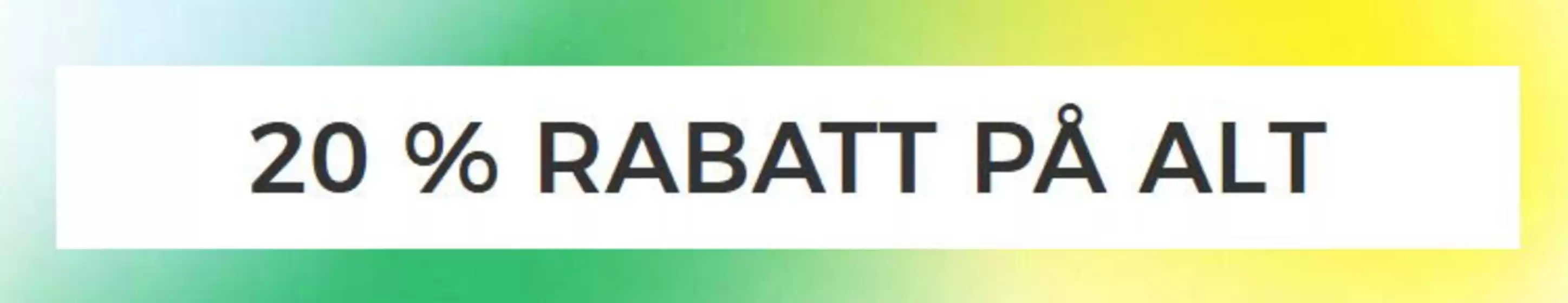 Spreadshirt-katalog | 20% rabatt på alt. Kampanjekode 'SPRDC2D' Minste bestillingsverdi 250kr | 2026-03-11T00:00:00.000Z - 2026-03-13T00:00:00.000Z