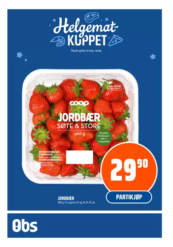 Obs-katalog i Aksdal | Aktuelle kupp og tilbud | 2026-03-12T00:00:00.000Z - 2026-03-26T00:00:00.000Z