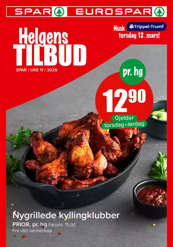 Eurospar-katalog i Aksdal | Topptilbud for alle kuppjegere | 2026-03-12T00:00:00.000Z - 2026-03-14T00:00:00.000Z