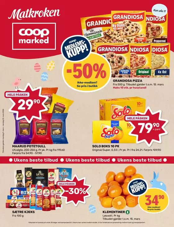 Matkroken-katalog i Fauske | Våre beste tilbud for deg | 2026-03-09T00:00:00.000Z - 2026-03-15T00:00:00.000Z