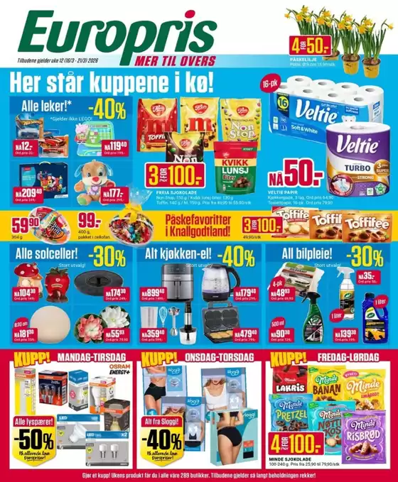 Europris-katalog i Moelv | Europris DM 12-26 MYBRING | 2026-03-16T00:00:00.000Z - 2026-03-21T00:00:00.000Z