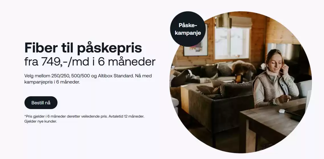 Eidsiva bredbånd-katalog i Fredrikstad | Fiber til påskepris fra 749,-/md i 6 måneder | 2026-03-17T00:00:00.000Z - 2026-03-31T00:00:00.000Z