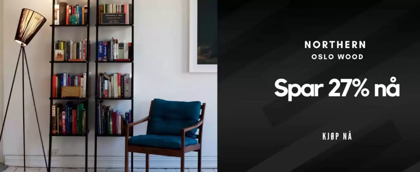 Lightup-katalog i Ulset | NORTHERN OSLO WOOD Spar 27% nå | 2026-03-17T00:00:00.000Z - 2026-03-29T00:00:00.000Z