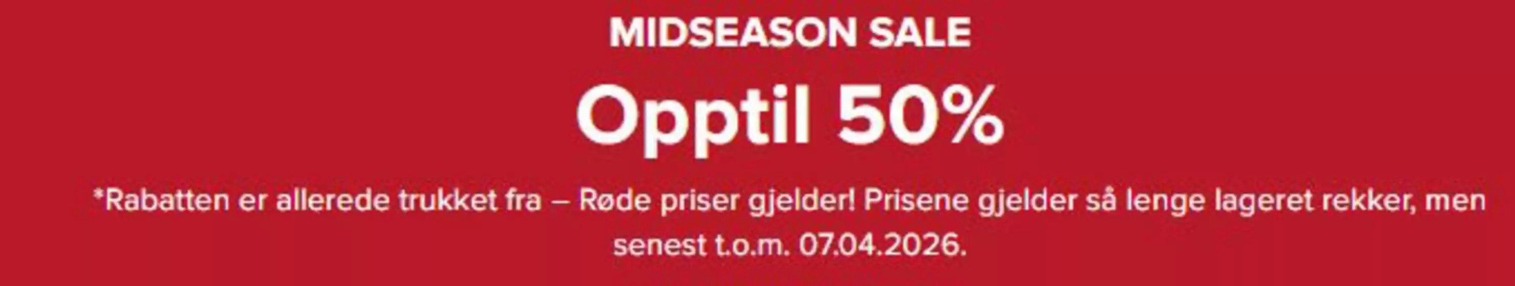 Cellbes-katalog i Ski | MIDSEASON SALE Opptil 50% | 2026-03-18T00:00:00.000Z - 2026-04-07T00:00:00.000Z