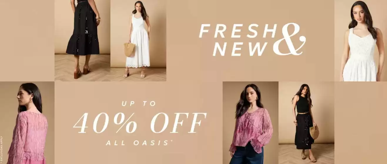 Oasis-katalog i Bærum | Up to 40% Off all oasis | 2026-03-18T00:00:00.000Z - 2026-03-29T00:00:00.000Z