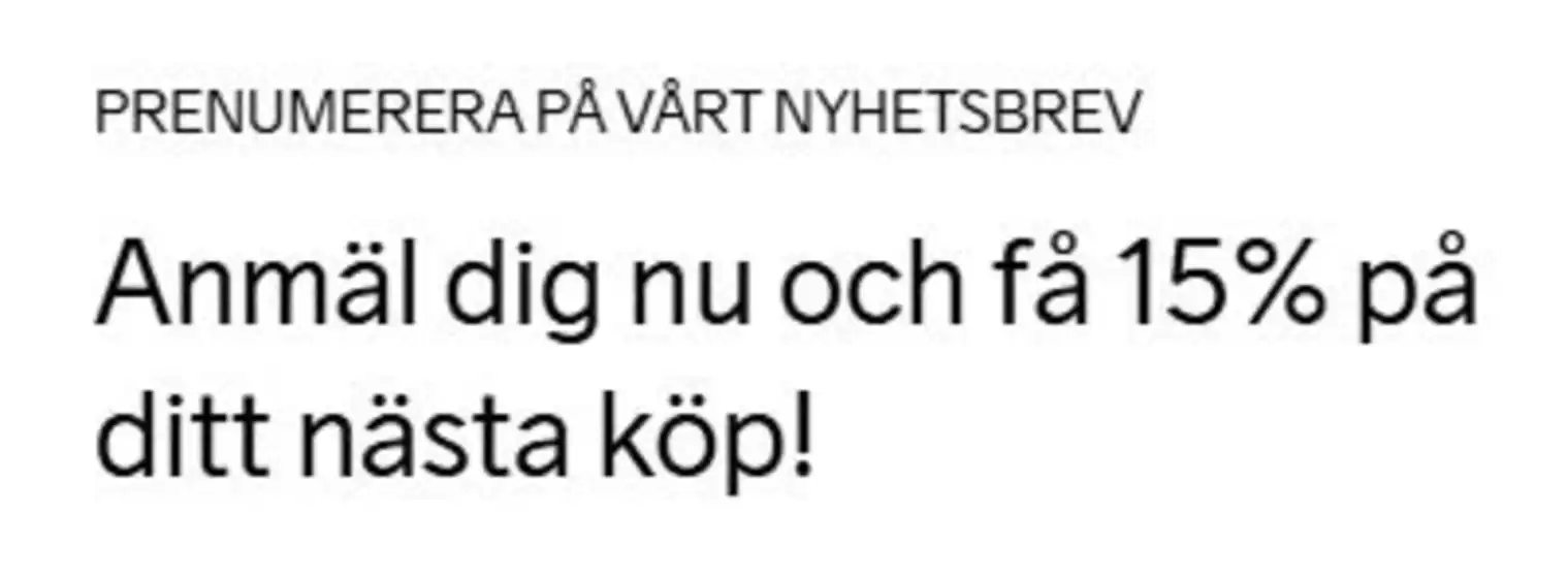 Craft-katalog i Gol | Anmäl dig nu och få 15% på ditt nästa köp | 2026-03-19T00:00:00.000Z - 2026-03-29T00:00:00.000Z