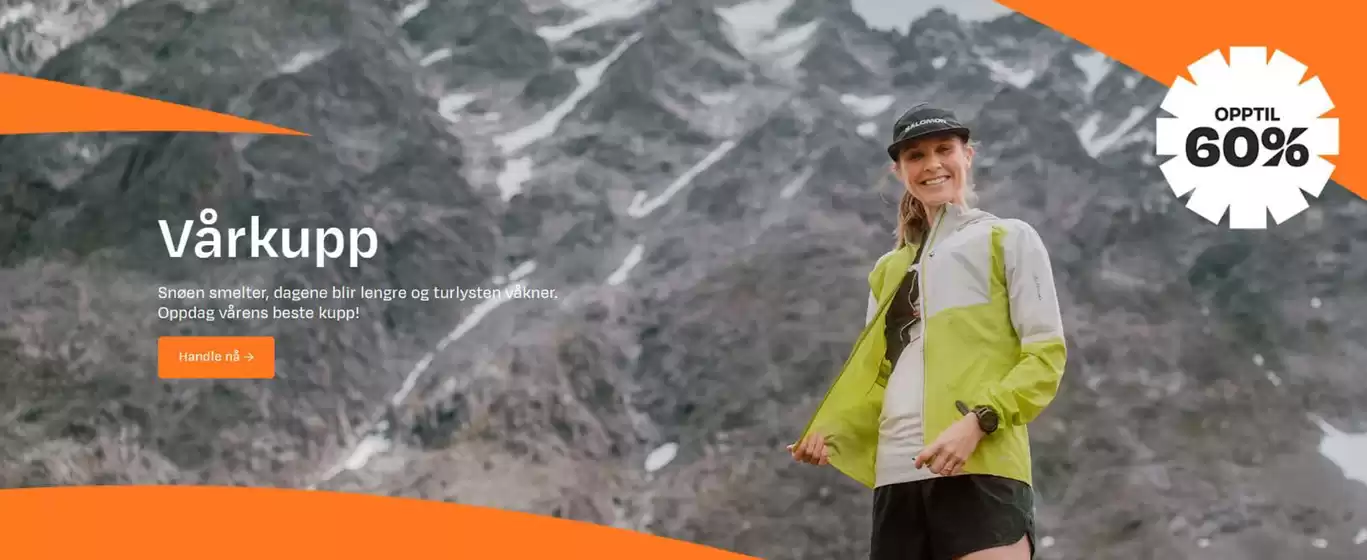 Fjellsport-katalog i Gol | Vårkupp Opptil 60% | 2026-03-19T00:00:00.000Z - 2026-03-29T00:00:00.000Z