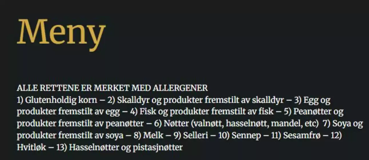 Skipperstua Restaurant-katalog i Orkanger | Menu | 2026-03-19T00:00:00.000Z - 2026-08-31T00:00:00.000Z