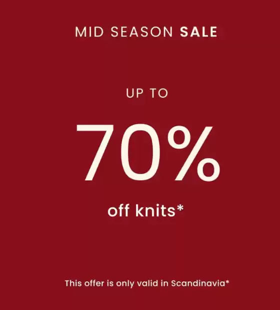 Bubbleroom-katalog i Gjøvik | up to 70% off knits | 2026-03-19T00:00:00.000Z - 2026-03-31T00:00:00.000Z