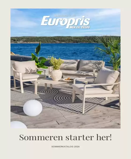 Europris-katalog i Porsgrunn | Europris Sommerkatalog 2026 1 | 2026-06-01T00:00:00.000Z - 2026-08-31T00:00:00.000Z