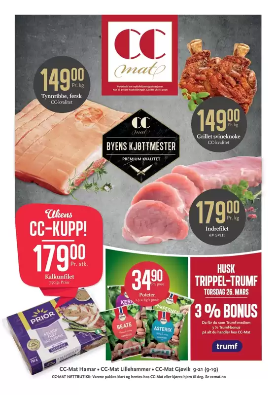 CC Mat-katalog i Gurskøya | CC Mat Kundeavis | 2026-03-23T00:00:00.000Z - 2026-03-29T00:00:00.000Z