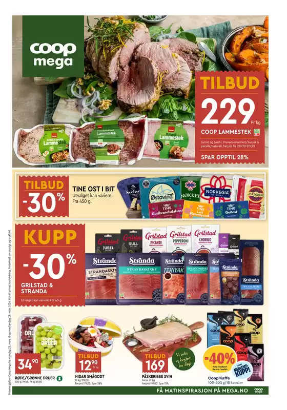 Coop Mega-katalog i Halden | Coop Mega Kundeavis | 2026-03-23T00:00:00.000Z - 2026-03-29T00:00:00.000Z