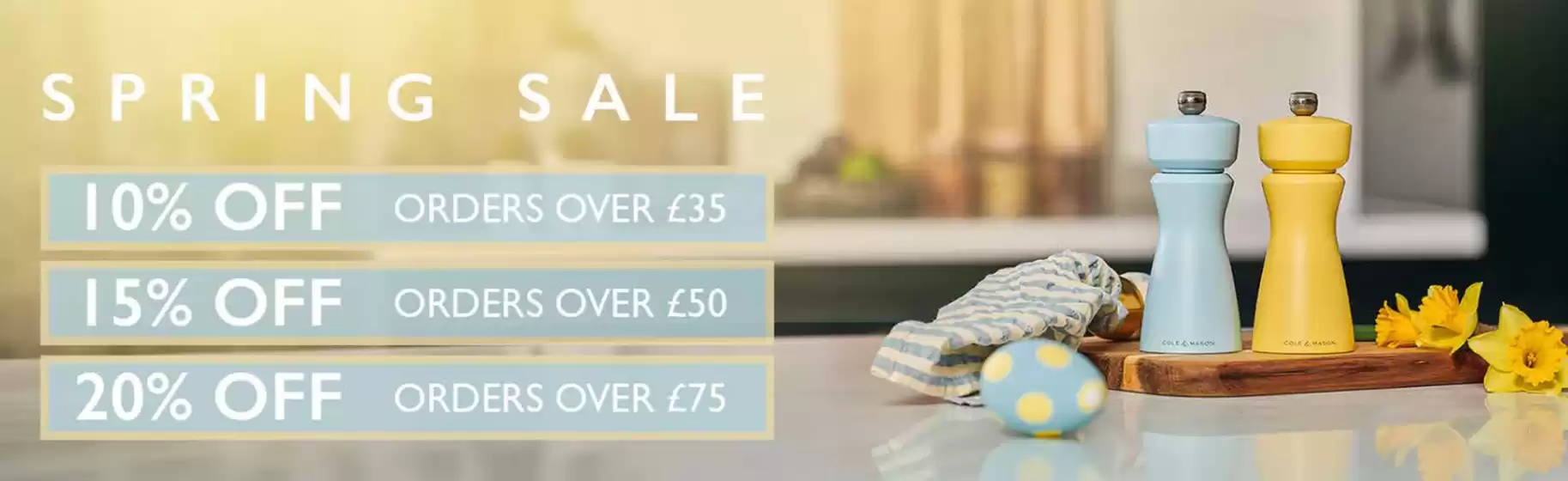 Cole & Mason-katalog i Sandvika | Spring sale 10-20% | 2026-03-25T00:00:00.000Z - 2026-04-05T00:00:00.000Z