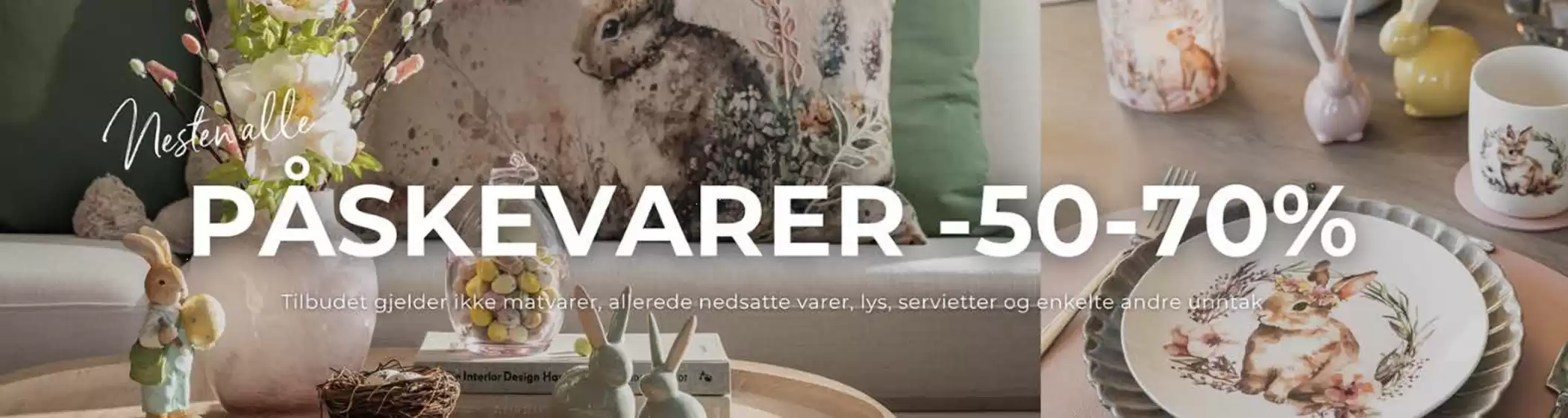 Feel-katalog i Rykkinn | PÅSKEVARER -50-70% | 2026-03-25T00:00:00.000Z - 2026-04-05T00:00:00.000Z