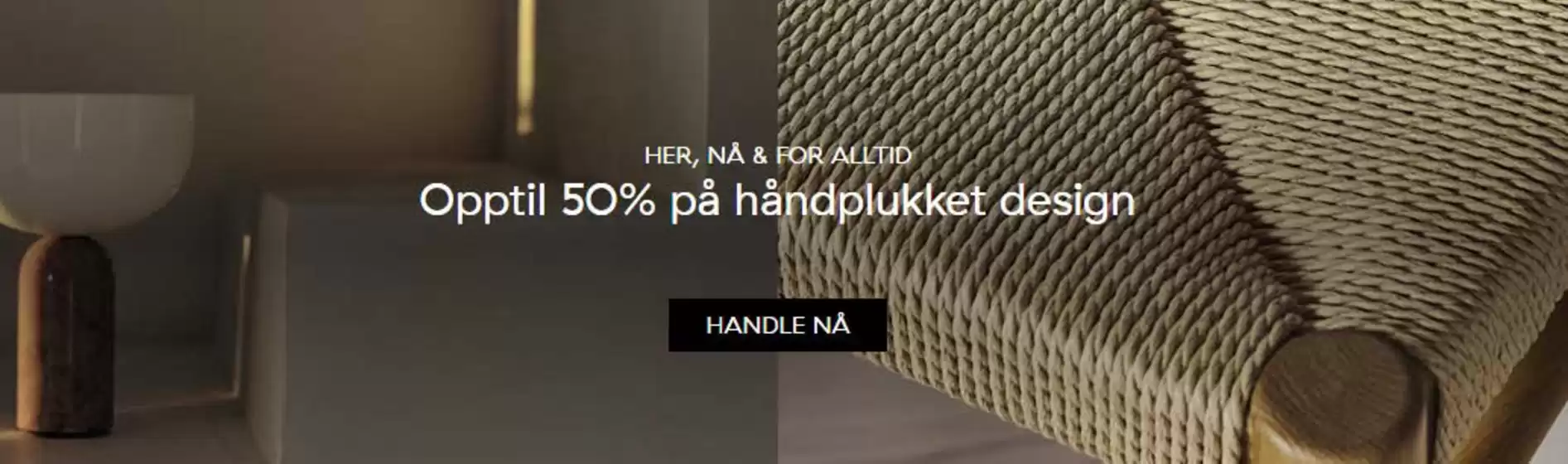 Nordic Nest-katalog i Rykkinn | Opptil 50% på håndplukket design | 2026-03-25T00:00:00.000Z - 2026-03-29T00:00:00.000Z