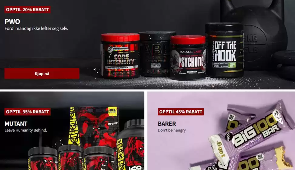 Proteinfabrikken-katalog i Trondheim | Tilbud | 2026-03-25T00:00:00.000Z - 2026-03-31T00:00:00.000Z