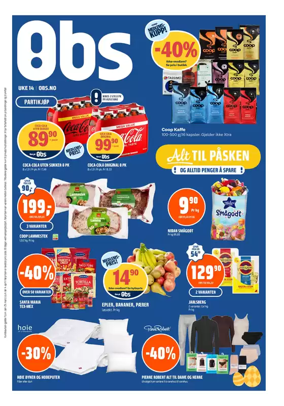 Obs-katalog i Arendal | Eksklusive tilbud og kupp | 2026-03-30T00:00:00.000Z - 2026-04-05T00:00:00.000Z