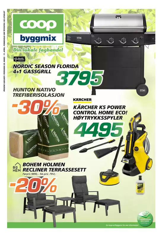 Coop Byggmix-katalog i Trondheim | Attraktive spesialtilbud for alle | 2026-03-30T00:00:00.000Z - 2026-04-12T00:00:00.000Z