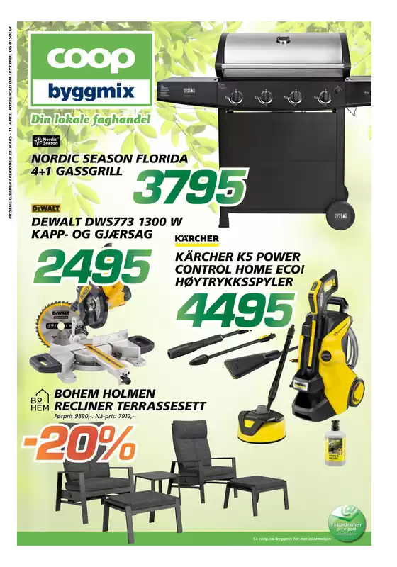 Coop Byggmix-katalog i Kvam | Coop Byggmix Kundeavis | 2026-03-30T00:00:00.000Z - 2026-04-12T00:00:00.000Z