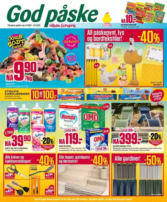 Europris-katalog i Vågå | Europris DM 14-26 MYBRING | 2026-03-30T00:00:00.000Z - 2026-04-04T00:00:00.000Z