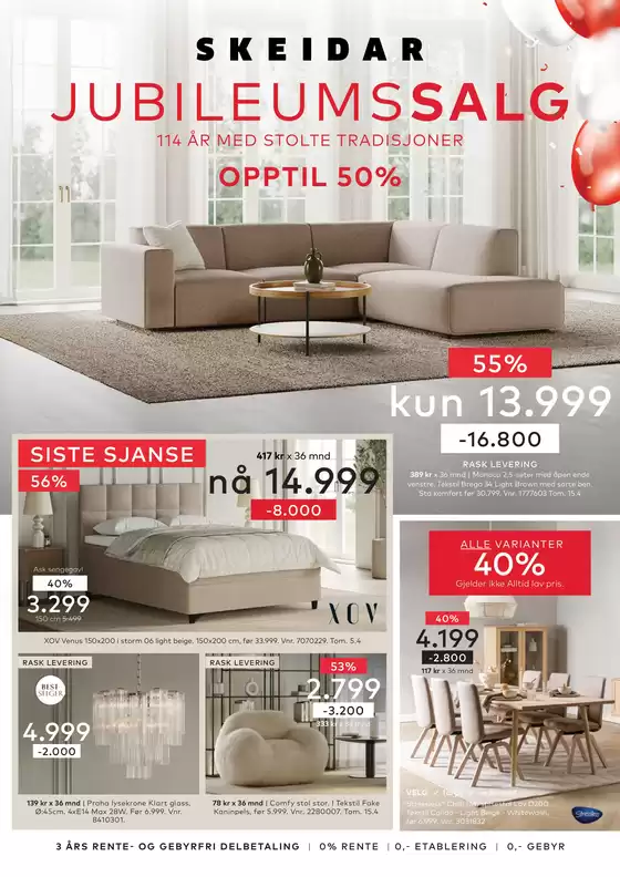 Skeidar-katalog i Brekstad | Skeidar Kundeavis | 2026-03-31T00:00:00.000Z - 2026-04-14T00:00:00.000Z