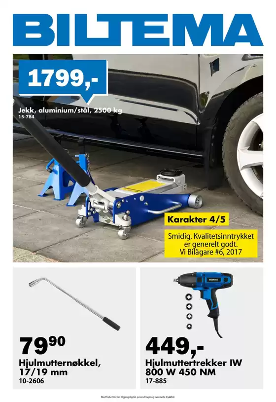 Biltema-katalog i Verdal | Brosjyre April | 2026-04-01T00:00:00.000Z - 2026-04-30T00:00:00.000Z