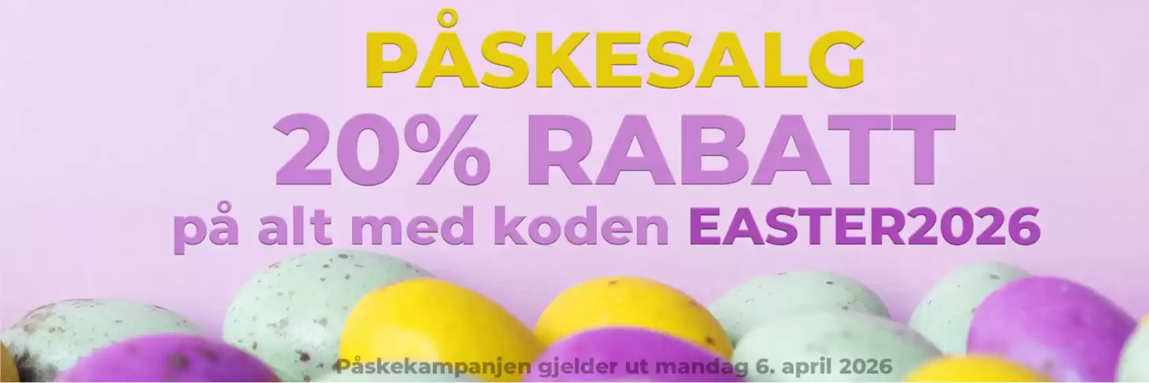 Inglot-katalog i Bodø | Paskesalg | 2026-04-02T00:00:00.000Z - 2026-04-06T00:00:00.000Z