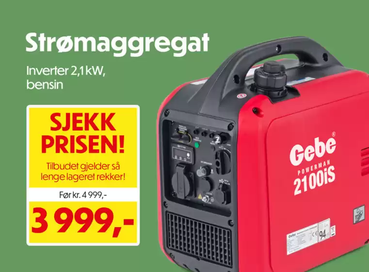 Mega Norge-katalog i Hønefoss | Mega Norge Salg | 2026-04-02T00:00:00.000Z - 2026-04-16T00:00:00.000Z