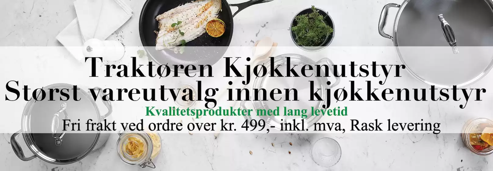 Traktøren Kjøkkenutstyr-katalog | Traktøren Kjøkkenutstyr Promo | 2026-04-03T00:00:00.000Z - 2026-04-17T00:00:00.000Z