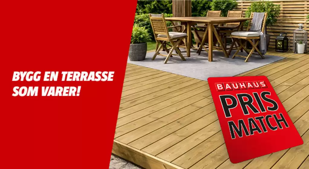 Bauhaus-katalog | Flott tilbud for kuppjegere | 2026-04-07T00:00:00.000Z - 2026-04-21T00:00:00.000Z