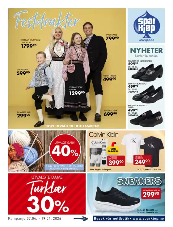 Sparkjøp-katalog i Drammen | Sparkjøp Kundeavis | 2026-04-07T00:00:00.000Z - 2026-04-19T00:00:00.000Z
