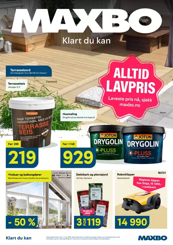 Maxbo-katalog | K4 2026 | 2026-04-08T00:00:00.000Z - 2026-05-07T00:00:00.000Z