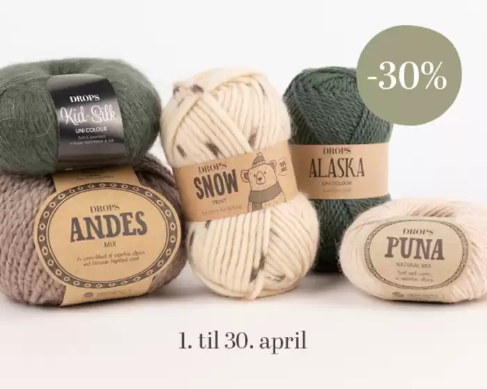 Drops Design-katalog i Haugesund | Drops Design Promo | 2026-04-08T00:00:00.000Z - 2026-04-30T00:00:00.000Z
