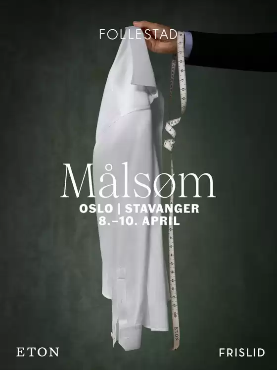 Follestad-katalog | Målsøm | 2026-04-09T00:00:00.000Z - 2026-04-10T00:00:00.000Z
