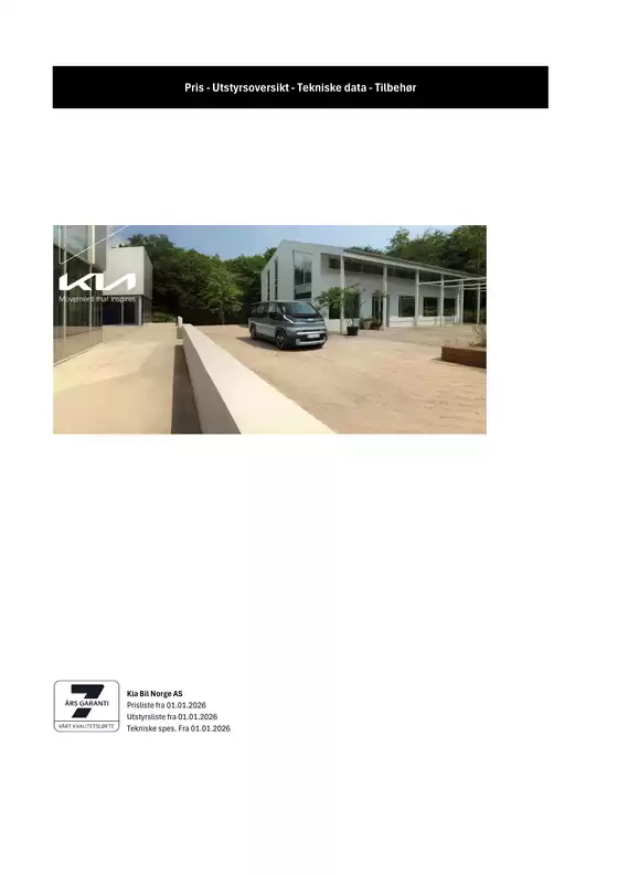 Kia-katalog | Kia PV5 Passenger | 2026-04-11T00:00:00.000Z - 2026-04-25T00:00:00.000Z