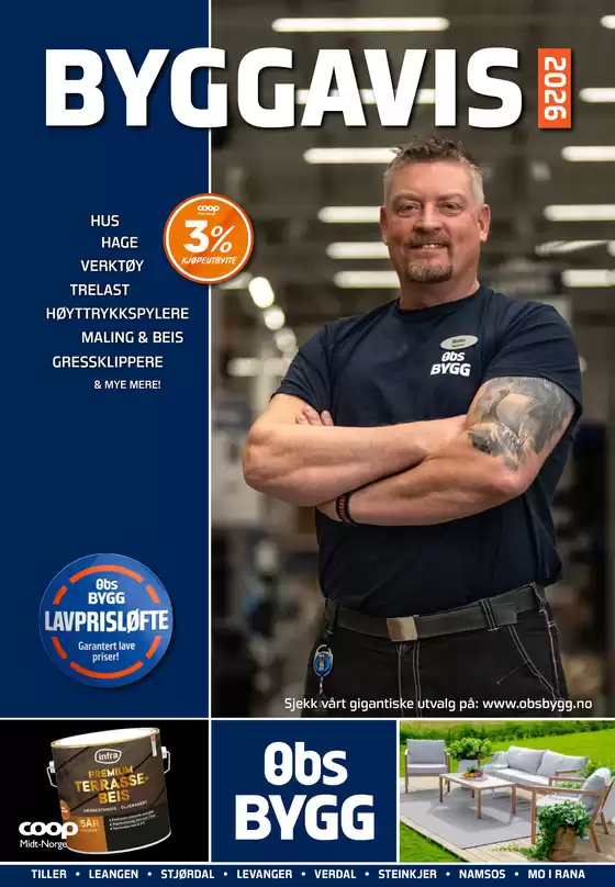 Obs Bygg-katalog | Attraktive spesialtilbud for alle | 2026-01-01T00:00:00.000Z - 2026-12-31T00:00:00.000Z