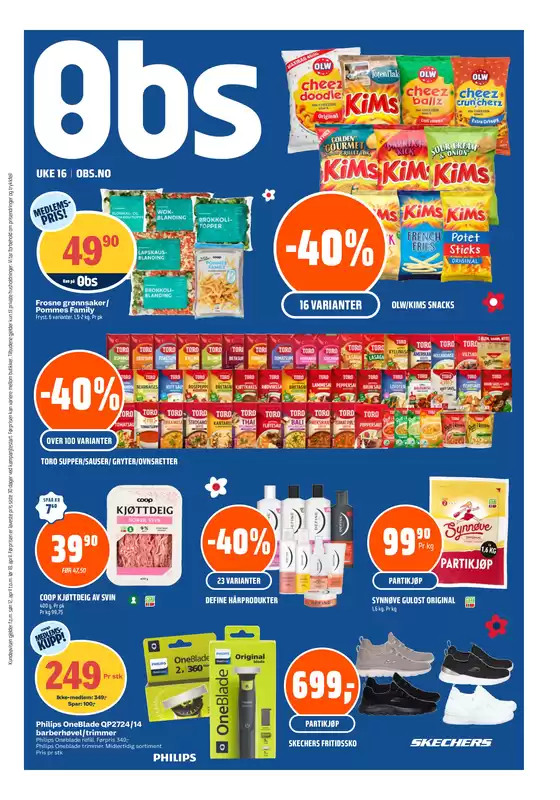 Obs-katalog i Narvik | Spar nå med våre tilbud | 2026-04-13T00:00:00.000Z - 2026-04-19T00:00:00.000Z