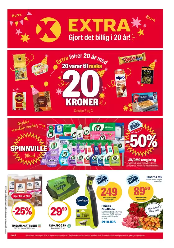 Coop Extra-katalog i Narvik | Aktuelle tilbud og kampanjer | 2026-04-13T00:00:00.000Z - 2026-04-19T00:00:00.000Z