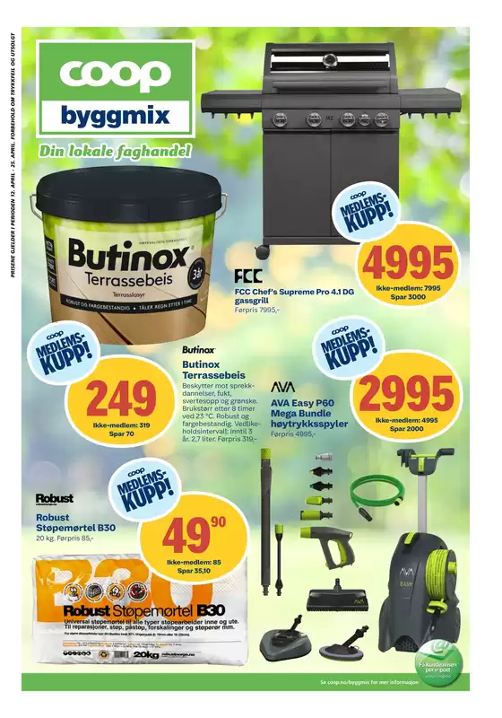 Coop Byggmix-katalog | Coop Byggmix Kundeavis | 2026-04-13T00:00:00.000Z - 2026-04-26T00:00:00.000Z