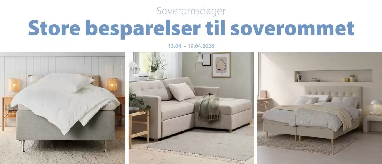 JYSK-katalog i Kongsberg | JYSK Kundeavis | 2026-04-13T00:00:00.000Z - 2026-04-19T00:00:00.000Z