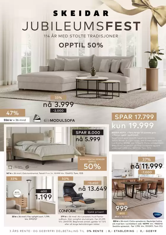 Skeidar-katalog | Skeidar Kundeavis | 2026-04-16T00:00:00.000Z - 2026-05-17T00:00:00.000Z