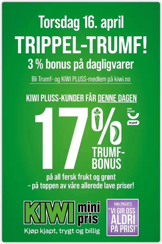 Kiwi-katalog | Oppdag attraktive tilbud | 2026-04-16T00:00:00.000Z - 2026-04-16T00:00:00.000Z