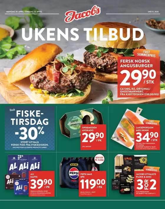 Jacobs-katalog | Jacobs Kundeavis | 2026-04-20T00:00:00.000Z - 2026-04-22T00:00:00.000Z