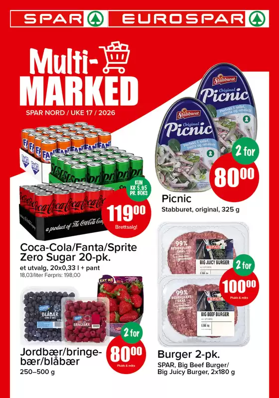 Eurospar-katalog | Eksklusive kupp | 2026-04-21T00:00:00.000Z - 2026-04-27T00:00:00.000Z